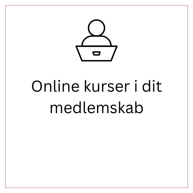 onlinekurser i dit medlemskab